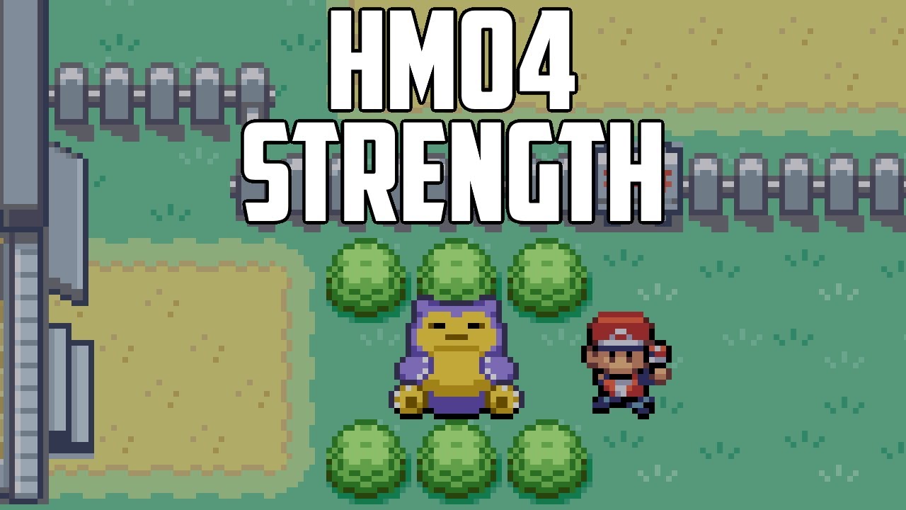 Where to Find HM04 Strength - Pok&eacute;mon FireRed & LeafGreen