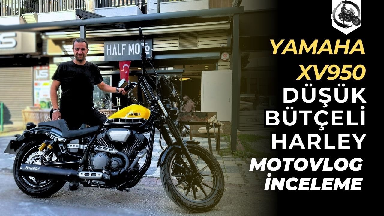 Yamaha XV950 Motovlog İnceleme | Düşük Bütçeli Harley