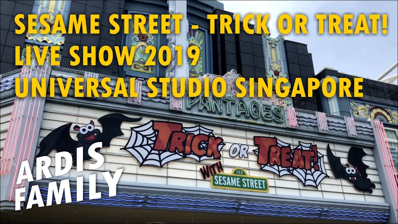 Sesame Street - Trick or Treat! Live Show | Universal Studio Singapore | Ardis Family Vlog