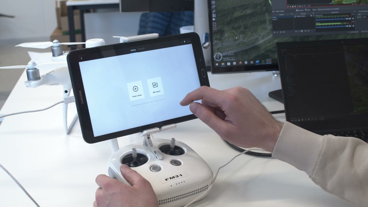 Exporting UgCS routes to DJI Pilot
