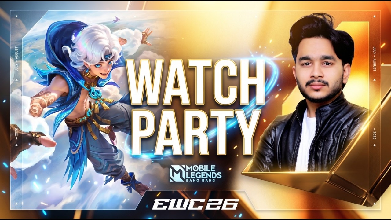 EWC 2026 &ndash; Mobile Legends &ndash; LIVE 🔥 Hindi Watch Party #EWC2026 #Shorts #MLBBLive