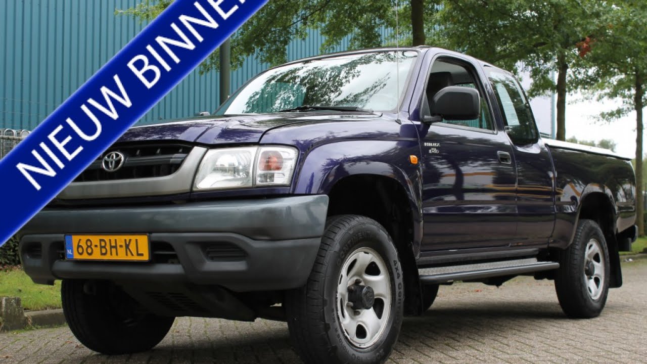 Toyota Hilux 2.5 D4-D!! BJ: 2003!! 1/5 cabine!! 4x4!!