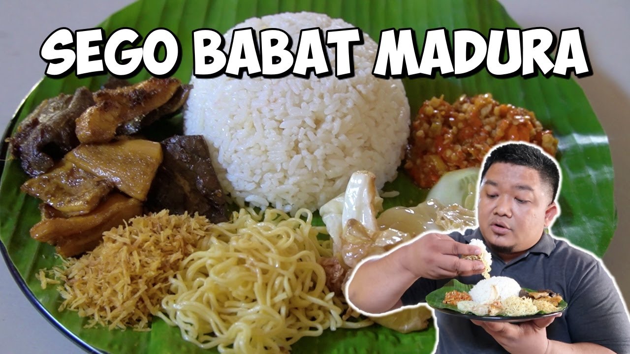 NASI BABAT SAMBAL KOREK TERPEDAS di PASURUAN