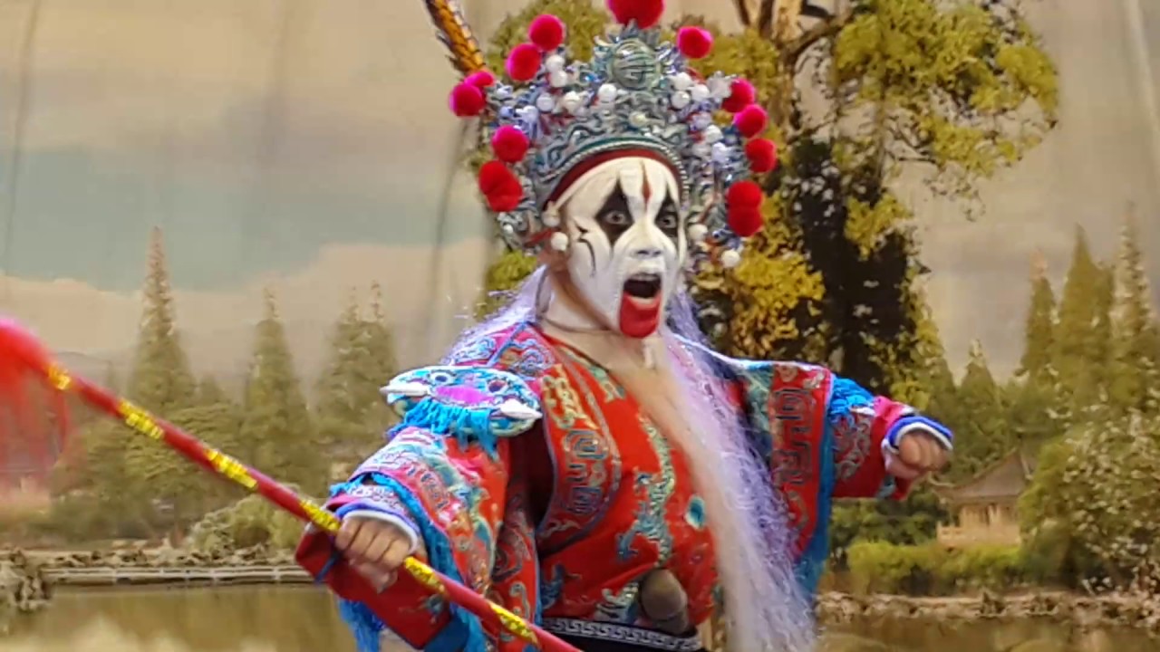 羅通歸天~羅通（孫凱琳），王伯超（郭姿蓉）兩個棋逢敵手的武打戲