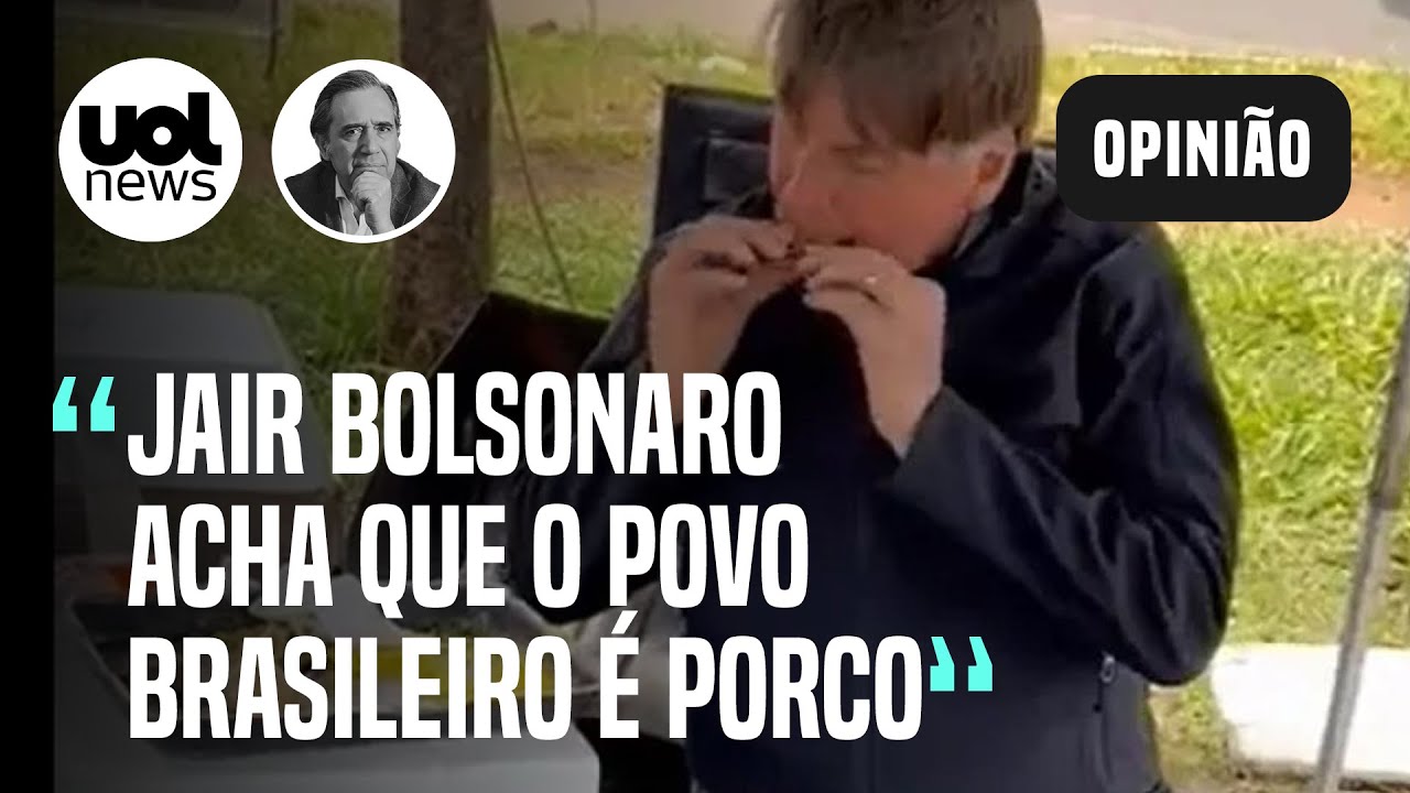 Villa: Bolsonaro comendo farofa é tentar associá-lo a um homem comum, que é honesto e trabalhador