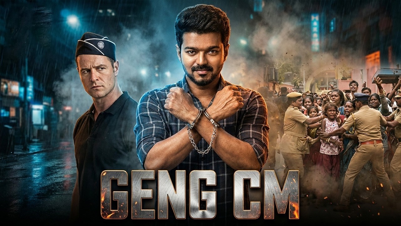 Genz CM (2026) Full Movie | Thalapathy Vijay & Trisha | South Indian Hindi Dubbed Action Movie