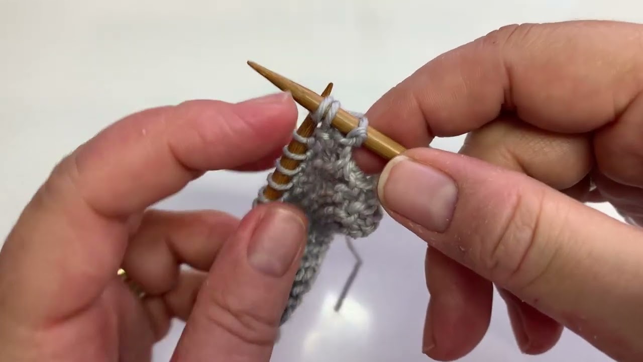 Augmentation barrée au tricot ( Augb, kfb)