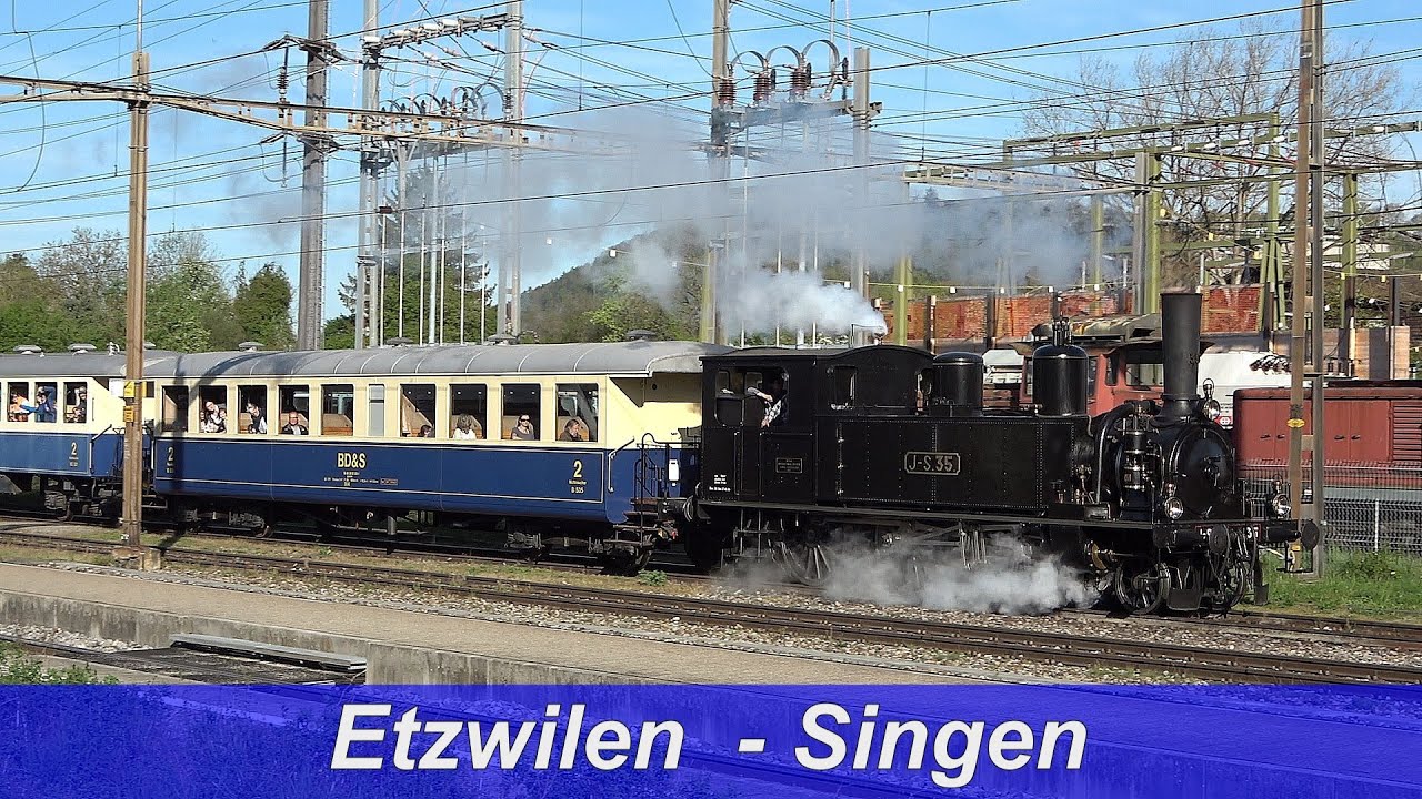 2024 Dampflok EB 2/4  35 JS Etzwilen -Singen.