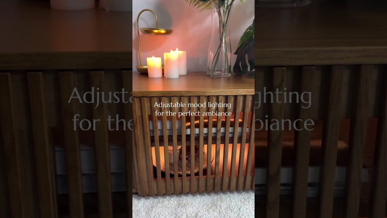 Your Home Theater Just Got Sleeker &ndash; UST Projector TV Stand with Ambient LED Lighting