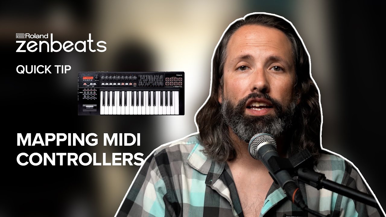 How-to map your MIDI Controller in Roland Zenbeats