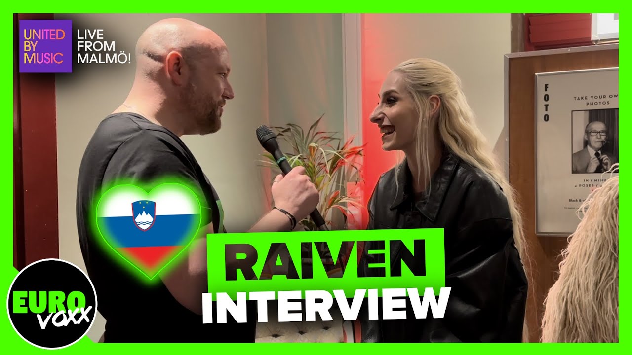 🇸🇮 RAIVEN - ‘VERONIKA’ (INTERVIEW) // SLOVENIA EUROVISION 2024 // Live from Malmö