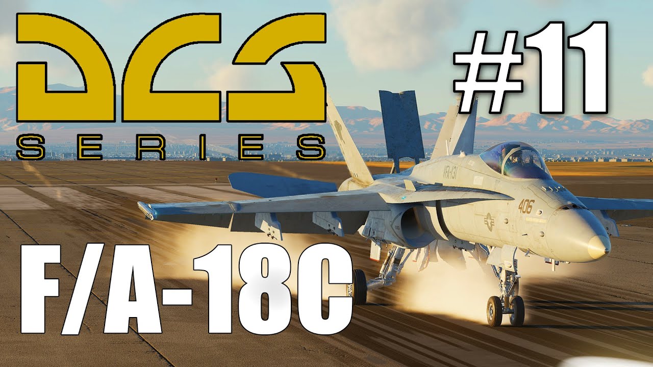 DCS: F/A-18C - #11 - Landung (Flugplatz)