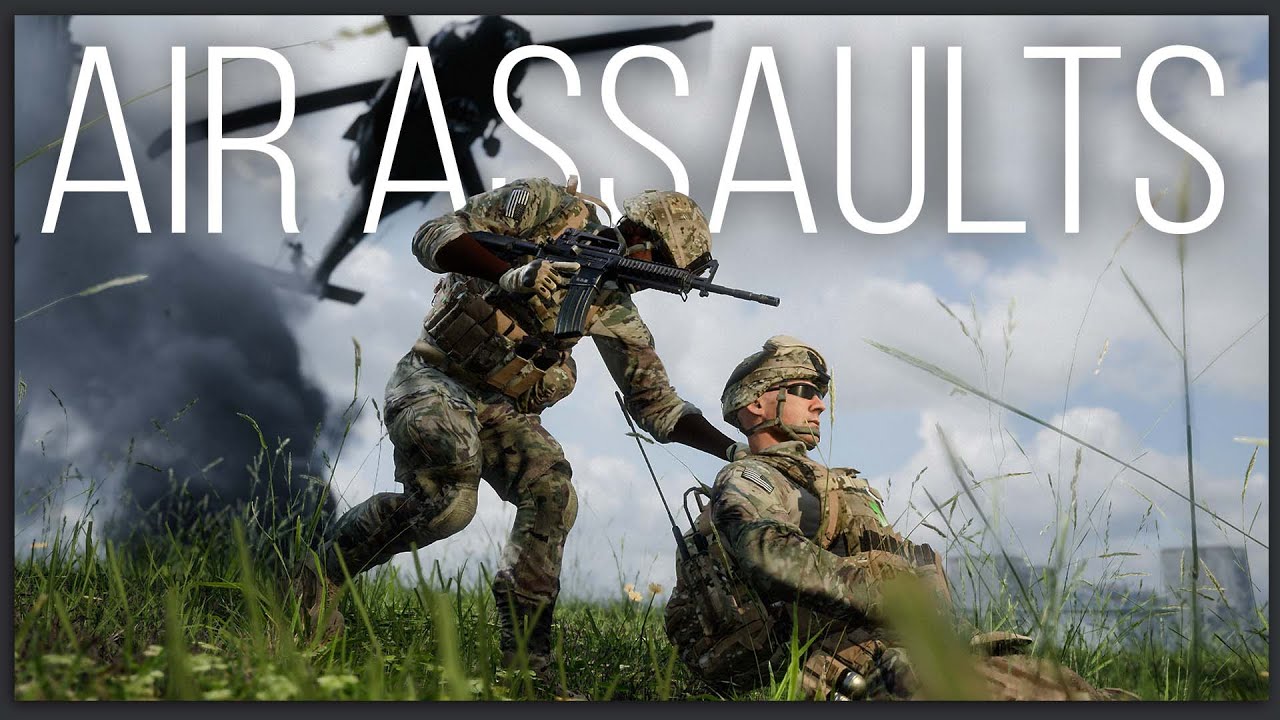 Launching MASSIVE Coordinated Air Assaults in Squad