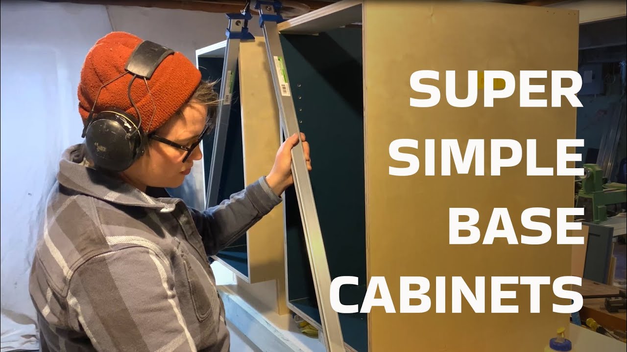 Easy Base Cabinets + Painting Tips