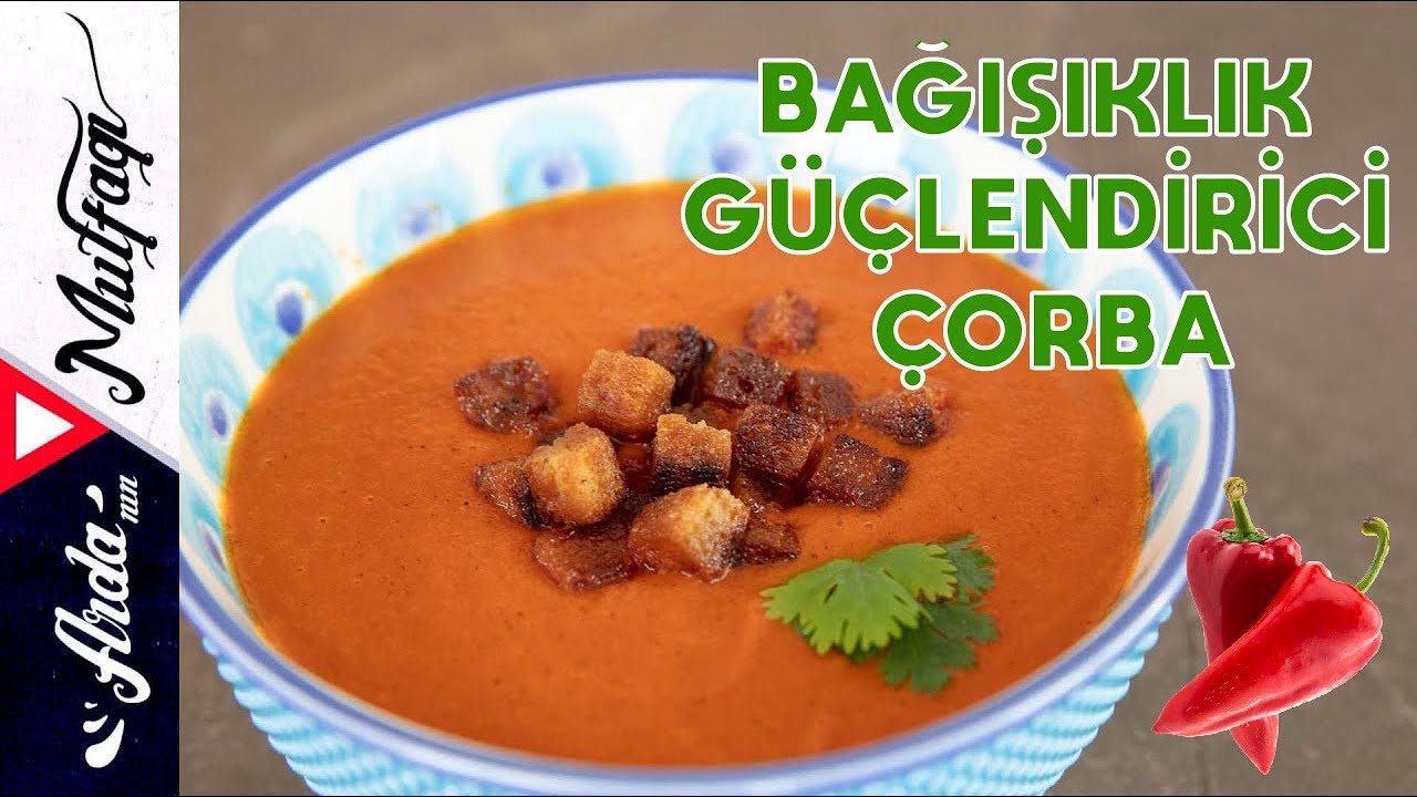 Bağışıklık Güçlendirici Çorba🌶 I Köz Kırmızı Biber Çorbası I Arda'nın Mutfağı