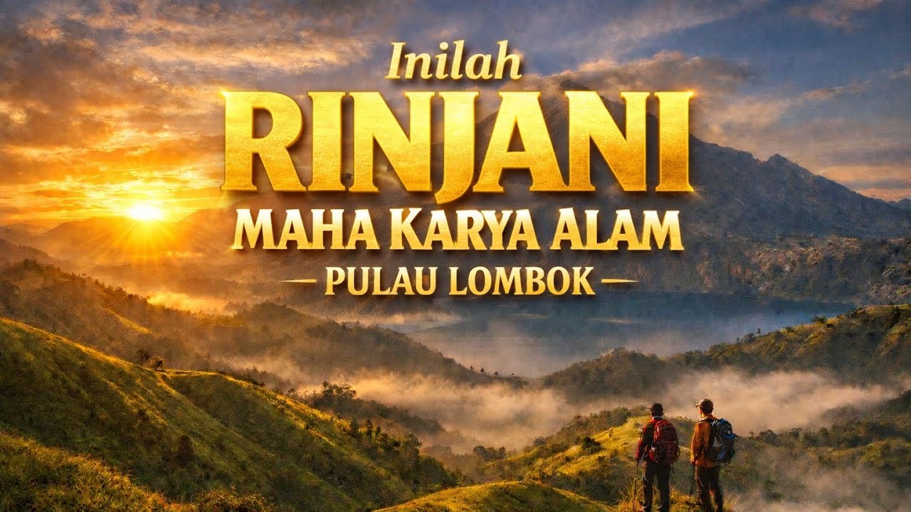 Pesona gunung rinjani lombok