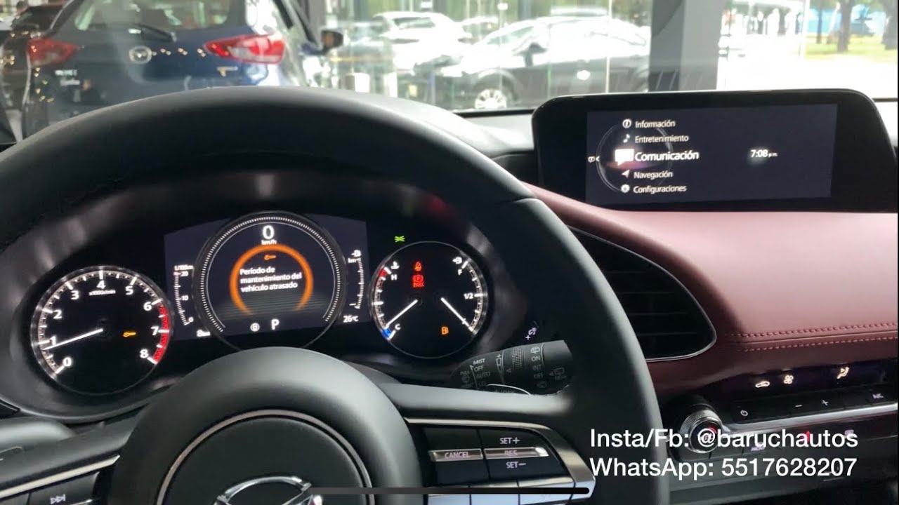 Como borrar el testigo de servicio o mantenimiento preventivo de tu Mazda