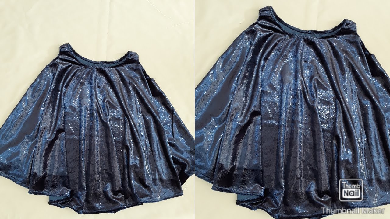 How To Sew Circle Top/ Easy DIY On How to Make  Circle Top