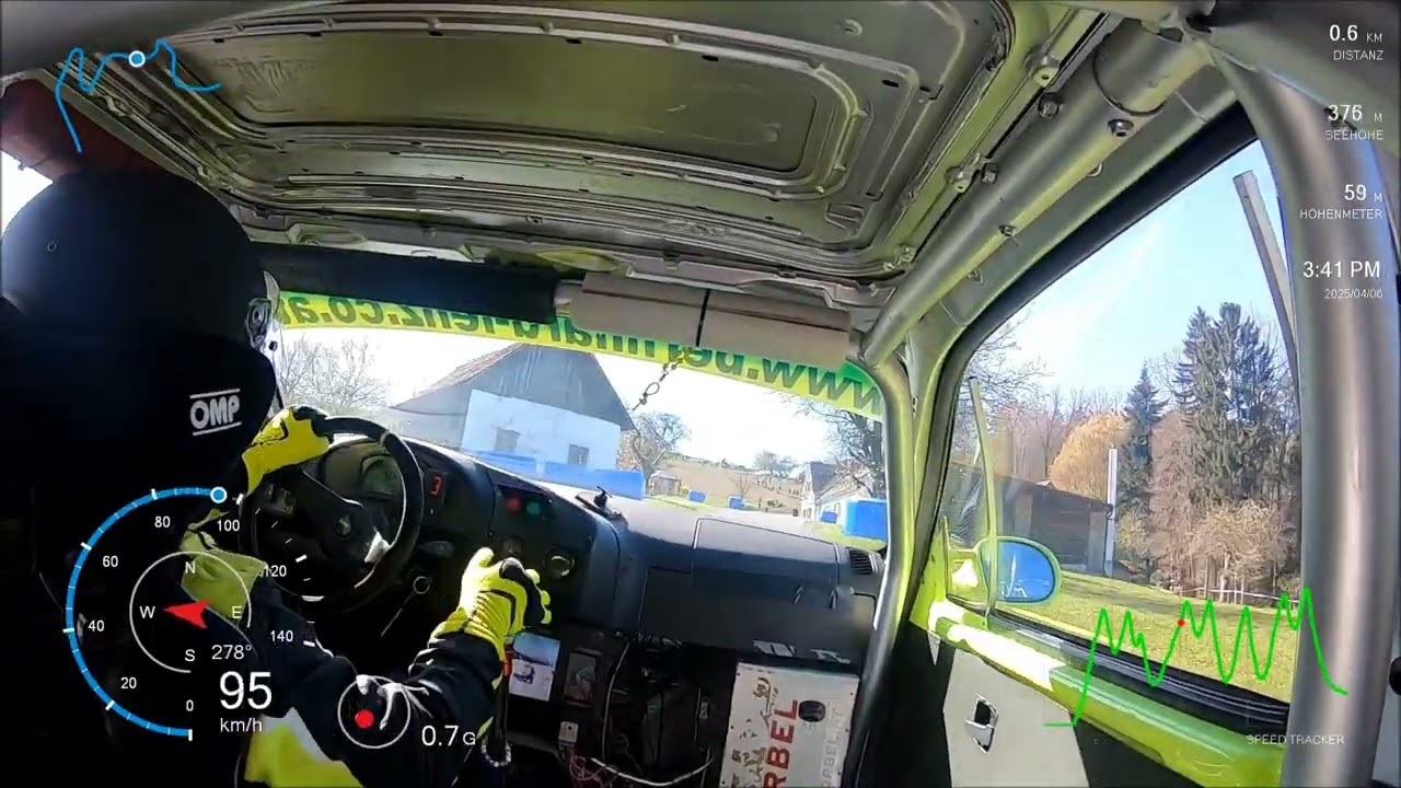 Bernhard Lenz - BMW E36 M3 - Onboard Bergrallye Lödersdorf 2025