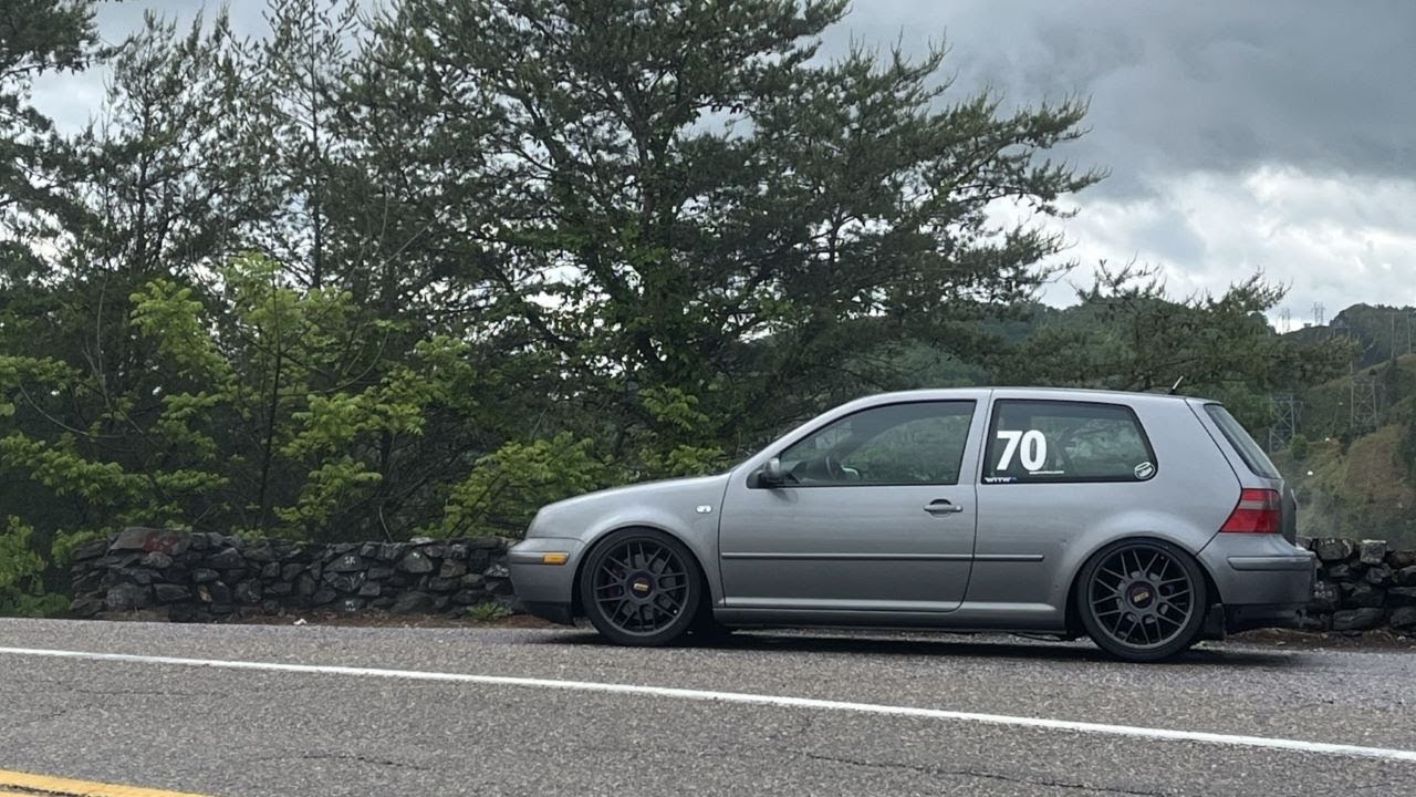 *POV* Wet Tail of the Dragon run in my MK4 GTI - 4/28/2023