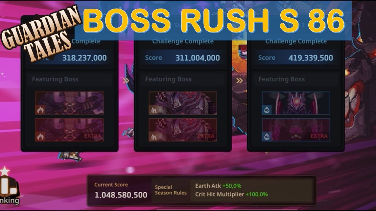 BOSS RUSH S86! Более 900 миллионов. Соберите все вехи. Легкий режим. Истории Стражей.