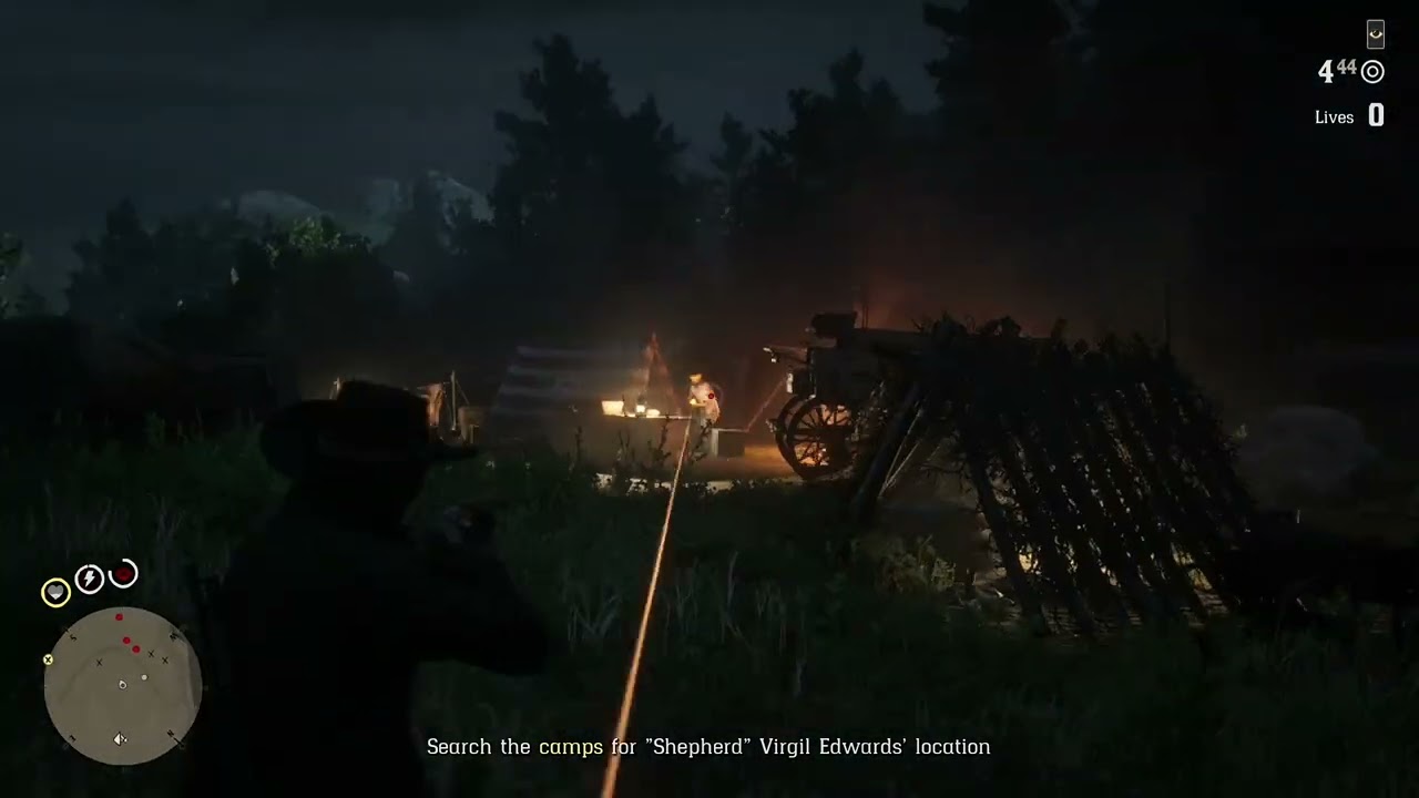 Starting a legendary bounty in RDR 2