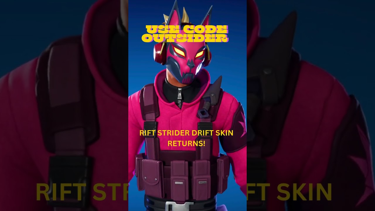 *NEW* RIFT STRIDER DRIFT SKIN FORTNITEMARES FORTNITE ITEM SHOP #FORTNITE #FORTNITECLIPS #FORTNITEBR