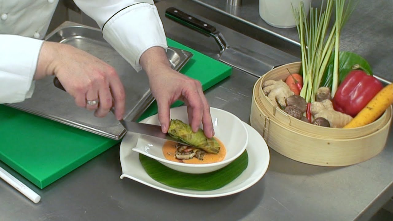 Kochvideo - Asiatische Krautroulade vegetarisch
