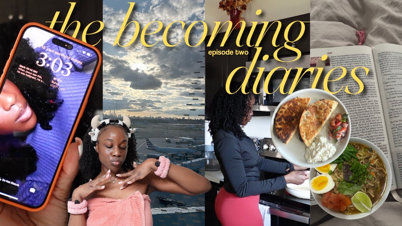 the becoming diaries ep 2💐staying disciplined away from home, 75 soft update & trusting God's timing