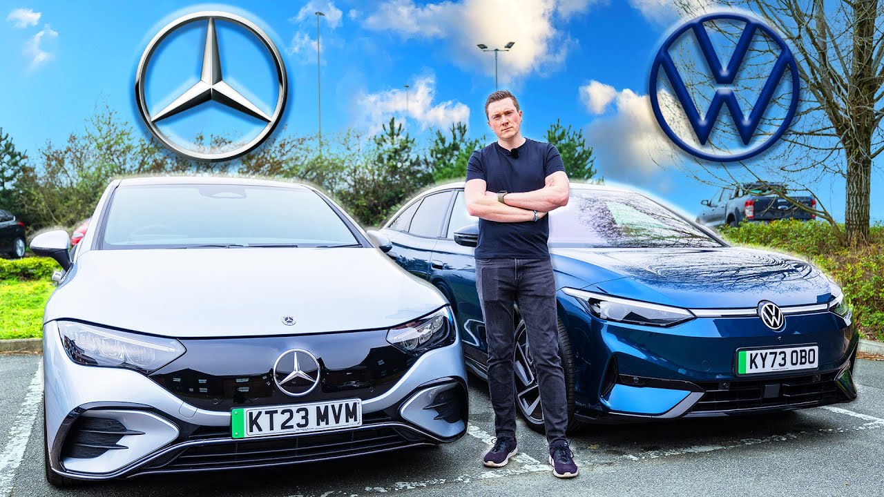 Mercedes EQE против Volkswagen iD7 | ПОЛНОЕ сравнение!