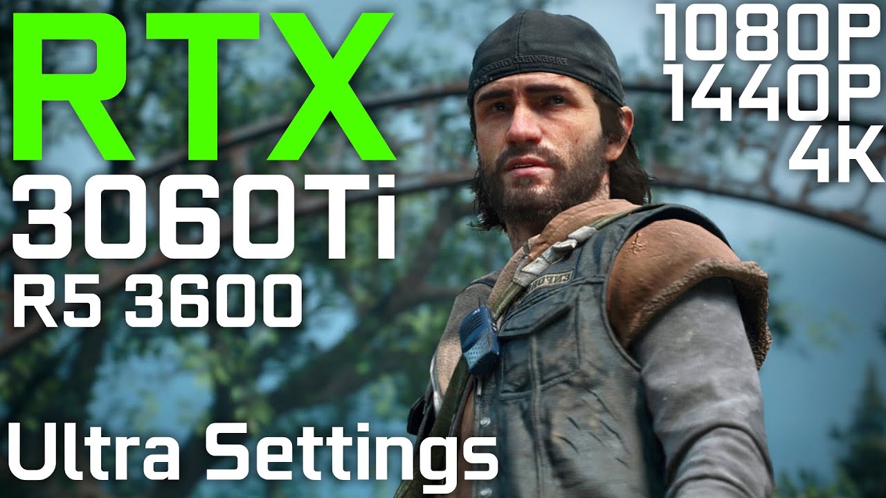 Days Gone | RTX 3060 Ti + Ryzen 5 3600 | Very High Settings | 1080p 1440p 4K