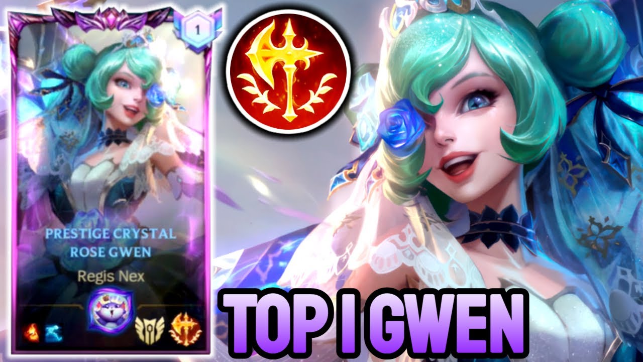 WILD RIFT GWEN - TOP 1 GWEN GAMEPLAY - MASTER RANKED