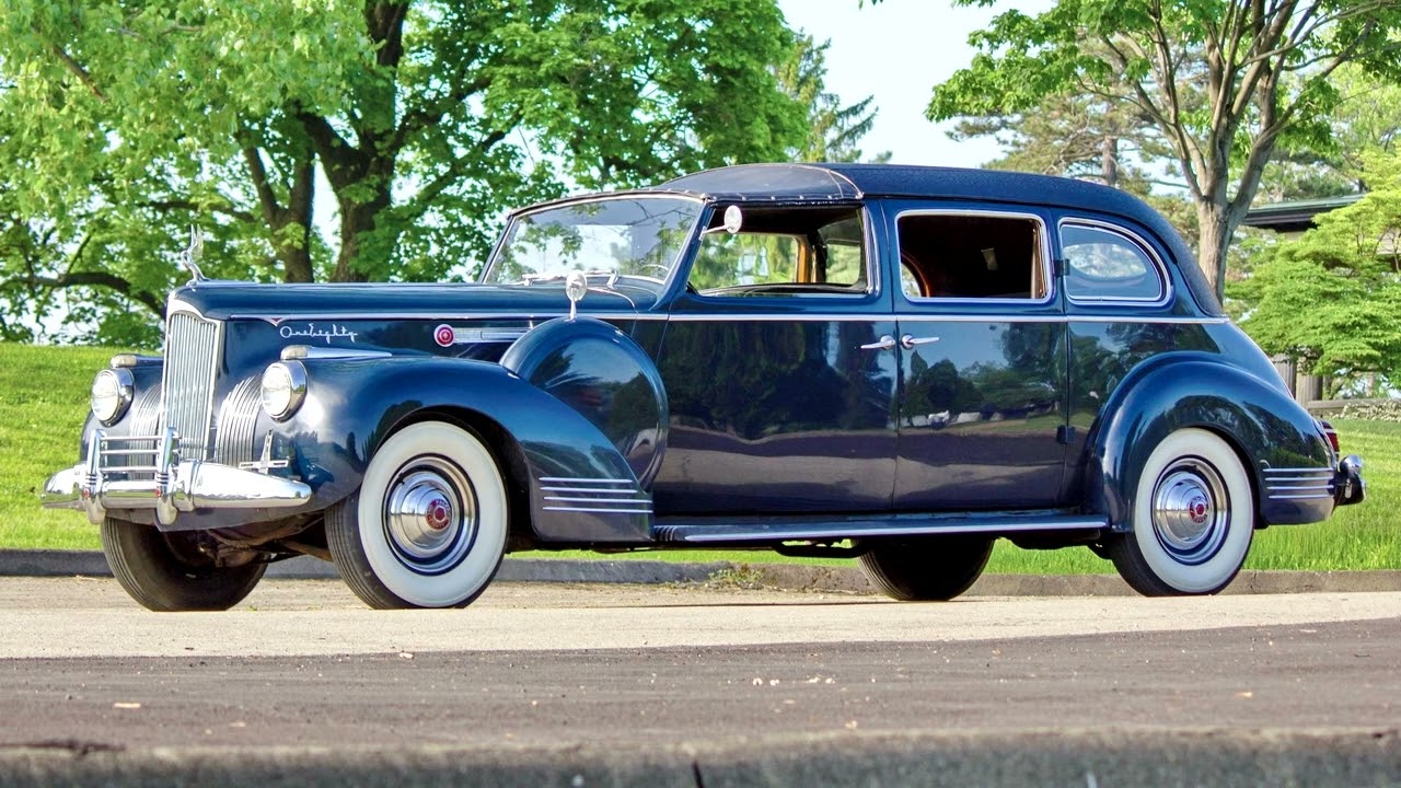 Packard 180 Custom Super Eight All Weather Town Car by Rollston 1941