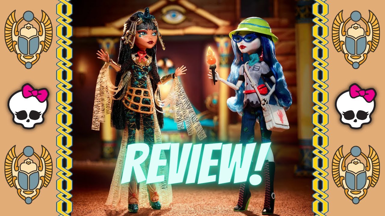 ✨Cleo De Nile and Ghoulia Yelps SDCC Exclusive Doll Set Review!✨