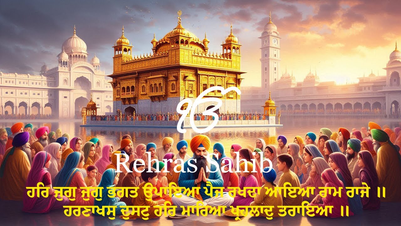 Rehras Sahib | ਰਹਿਰਾਸ ਸਾਹਿਬ | Powerful Evening Gurbani for Energy & Protection