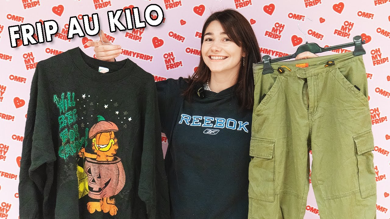 Je visite une vente de vêtements Vintage Au Kilo! || ça en vaut la peine?
