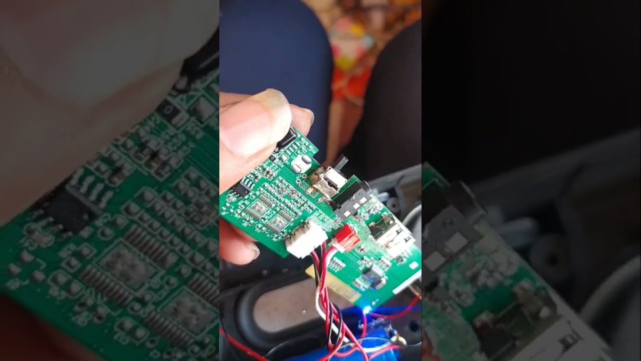 bluetooth speaker on off button