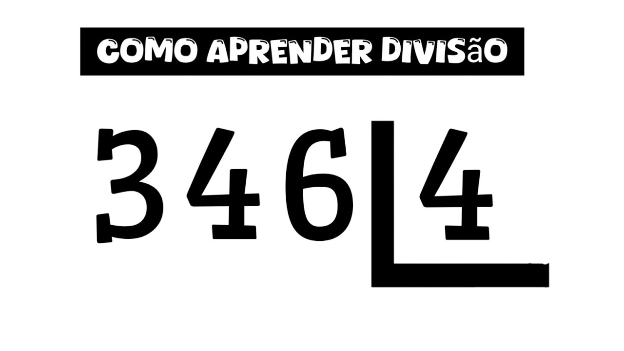 🌟 346 dividido por 4 | Como aprender divisão
