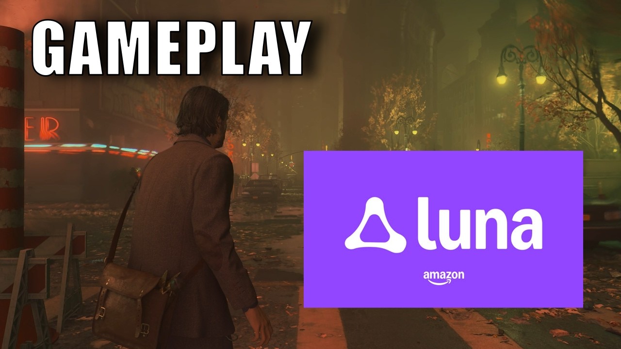 Alan Wake 2 Gameplay 2026: Amazon Luna Performance