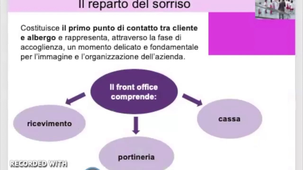 A lezione di Accoglienza Turistica: Il front office - lezione 1