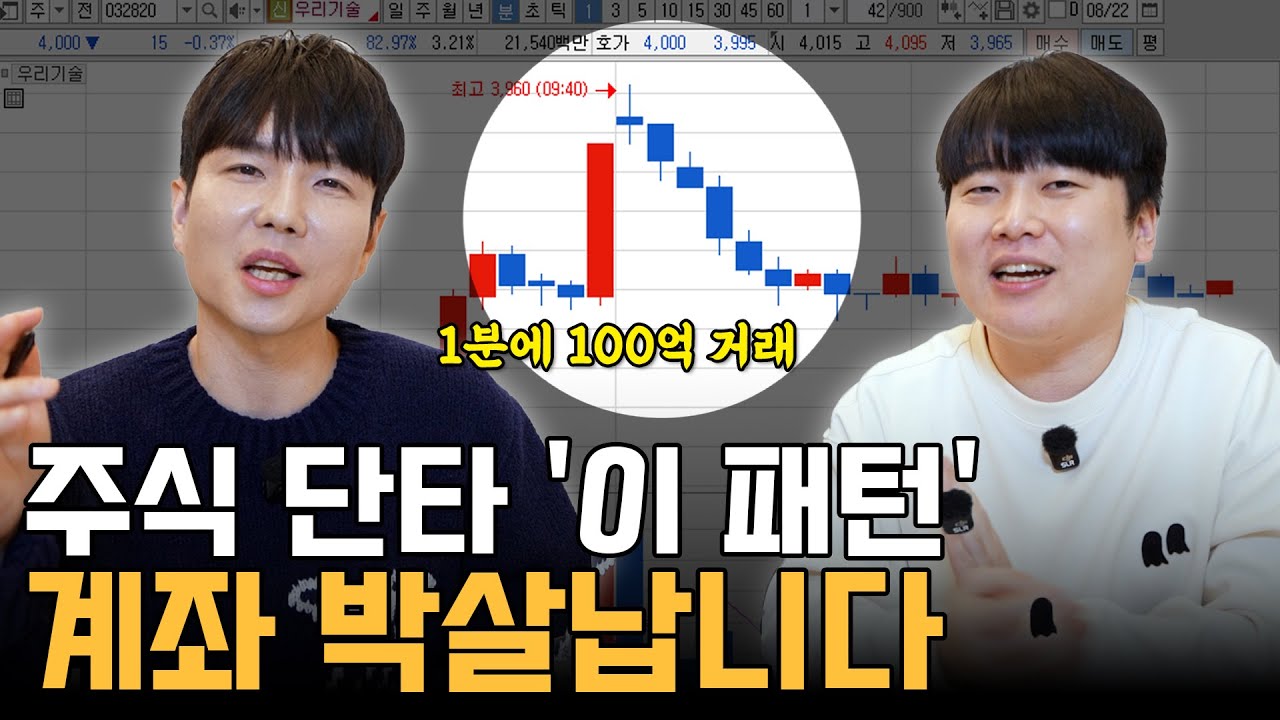 유료급 내용 대방출 분봉 기법 다 풉니다 [불개미&홍인기]