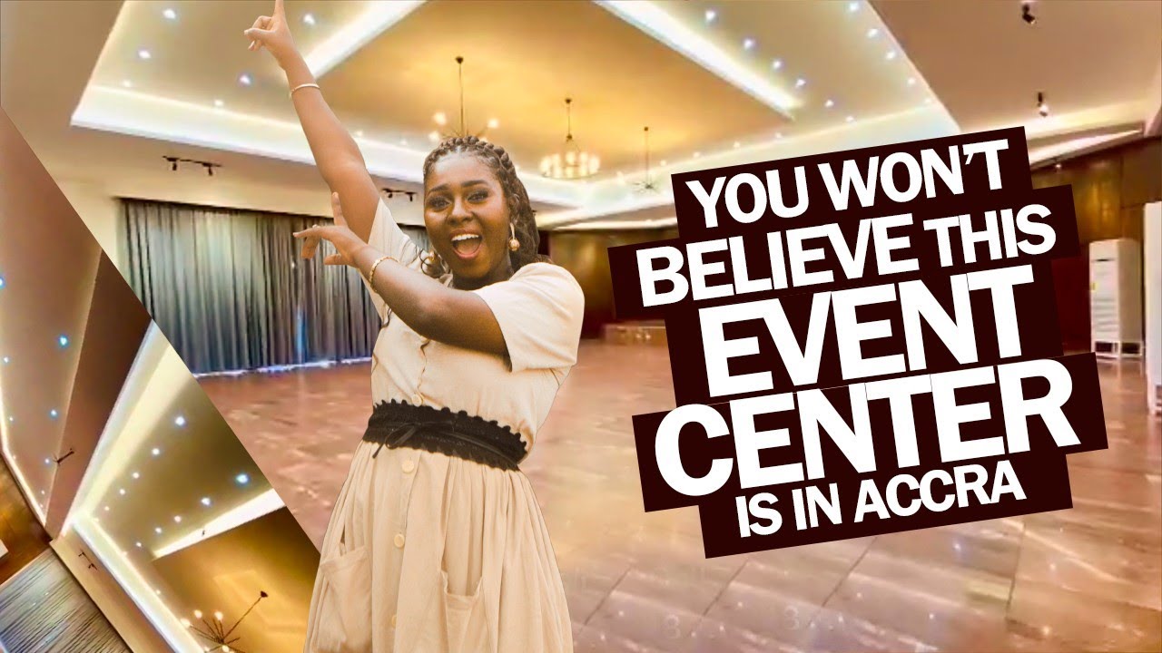 Wedding Reception Venue Tour At CIB-GHANA Event Center