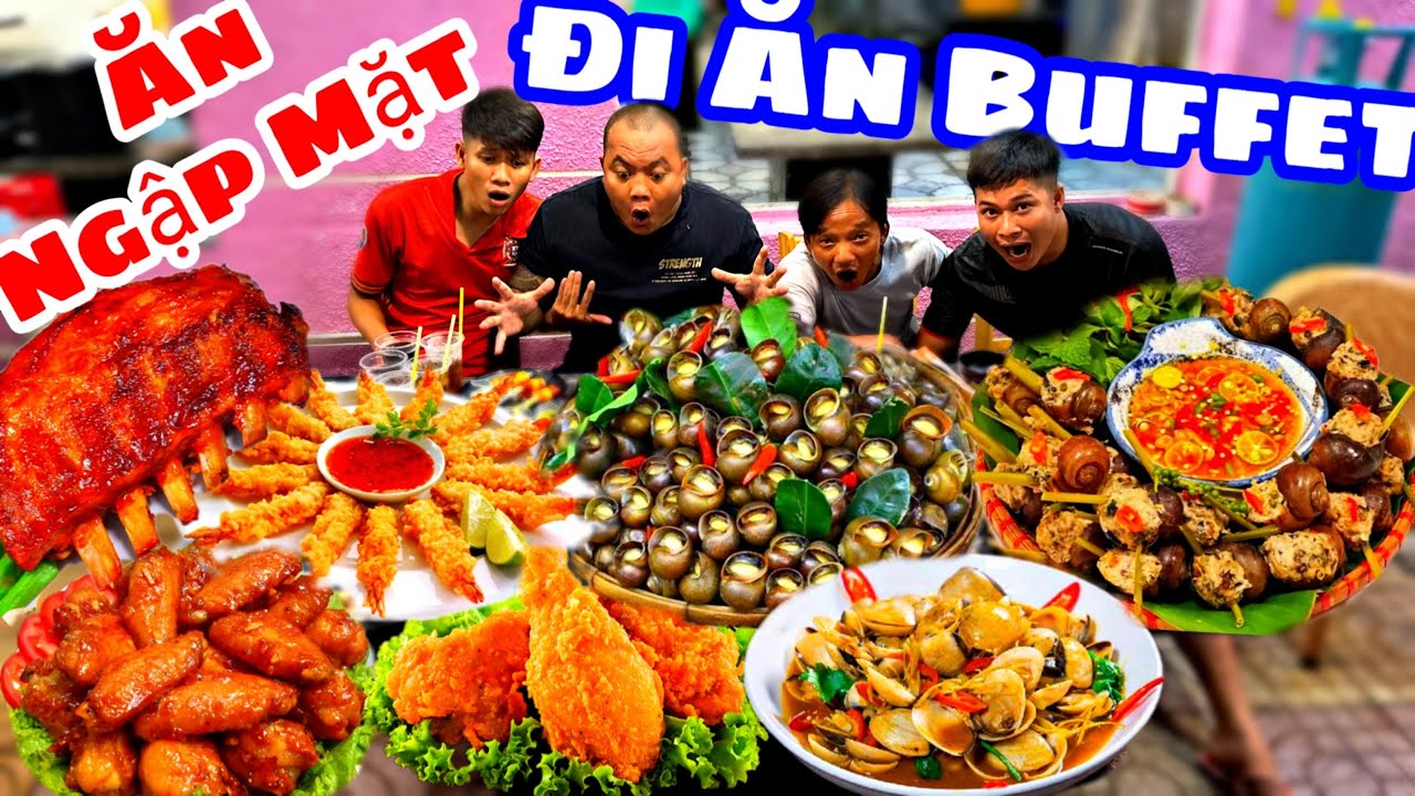 TXVL - Kết Thúc Sinh tồn Cả Team Thánh Xàm Ra Phố Ăn Buffet Ngập Mặt
