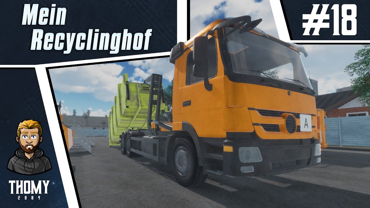 Mein Recyclinghof #18 - Ein erster Einblick in das Container Truck DLC! [Preview]