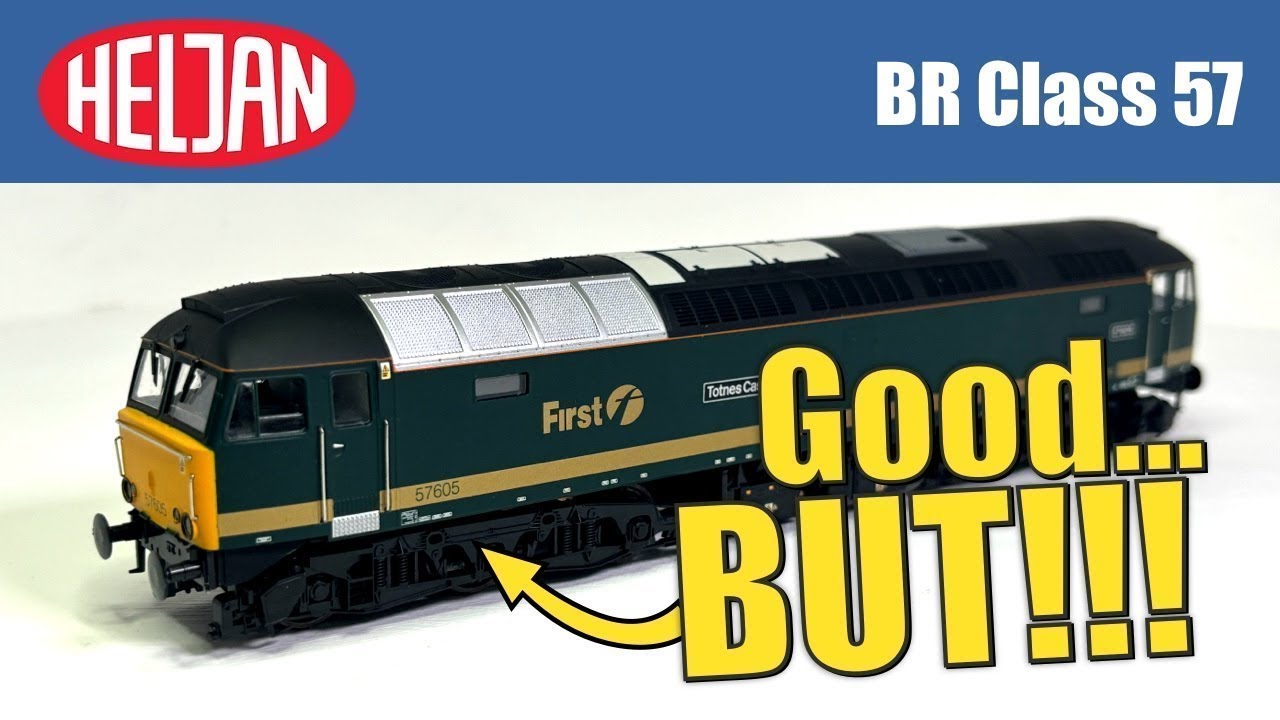Good... BUT a really bad flaw! It's Heljan's Class 57 Diesel Locomotive in OO Scale | Model Railway