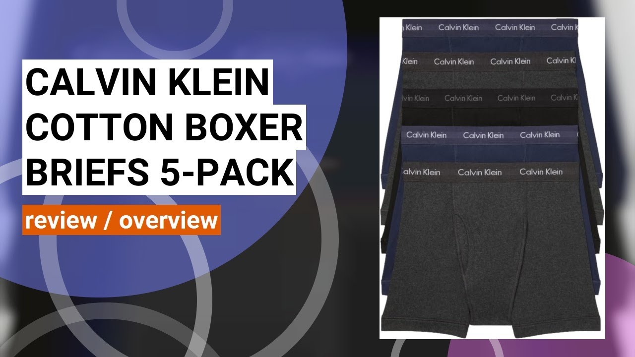 Calvin Klein Men's Cotton Classics Boxer Briefs: Honest Review