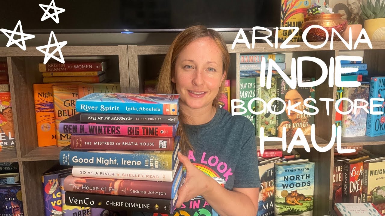 Epic Arizona Indie Bookstore Shopping Haul! So Many Great Finds!