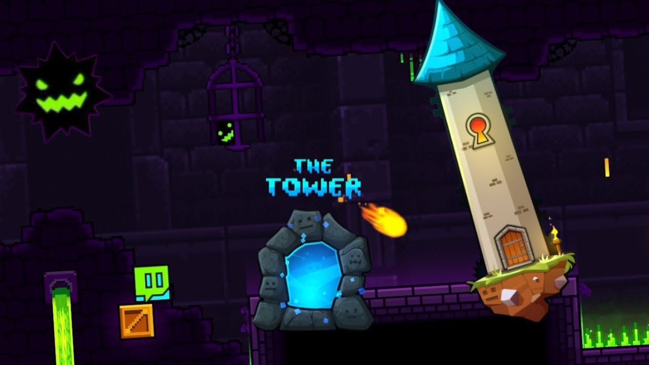 The tower 🗼🔥🍀🙏😍 #geometrydash 