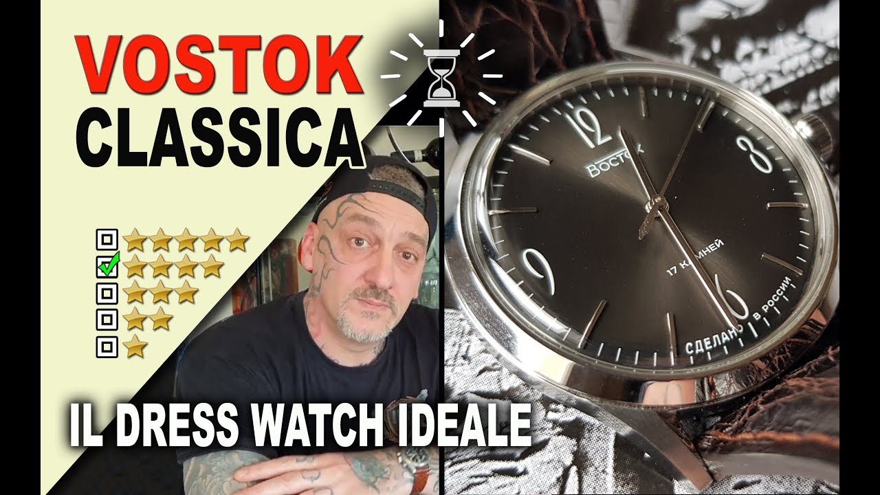 ⭐⭐⭐⭐ Vostok Classica 690B24 a carica manuale - recensione