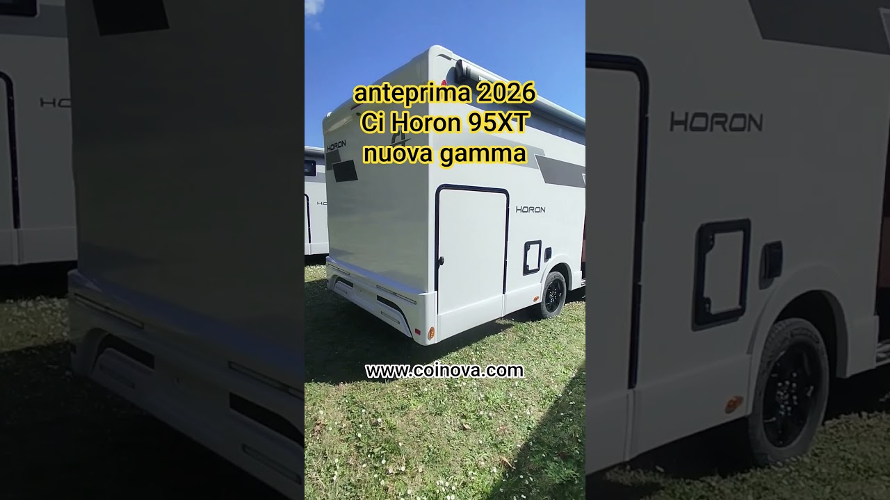 anteprima 2026 Ci Horon 95 XT nuova gamma 